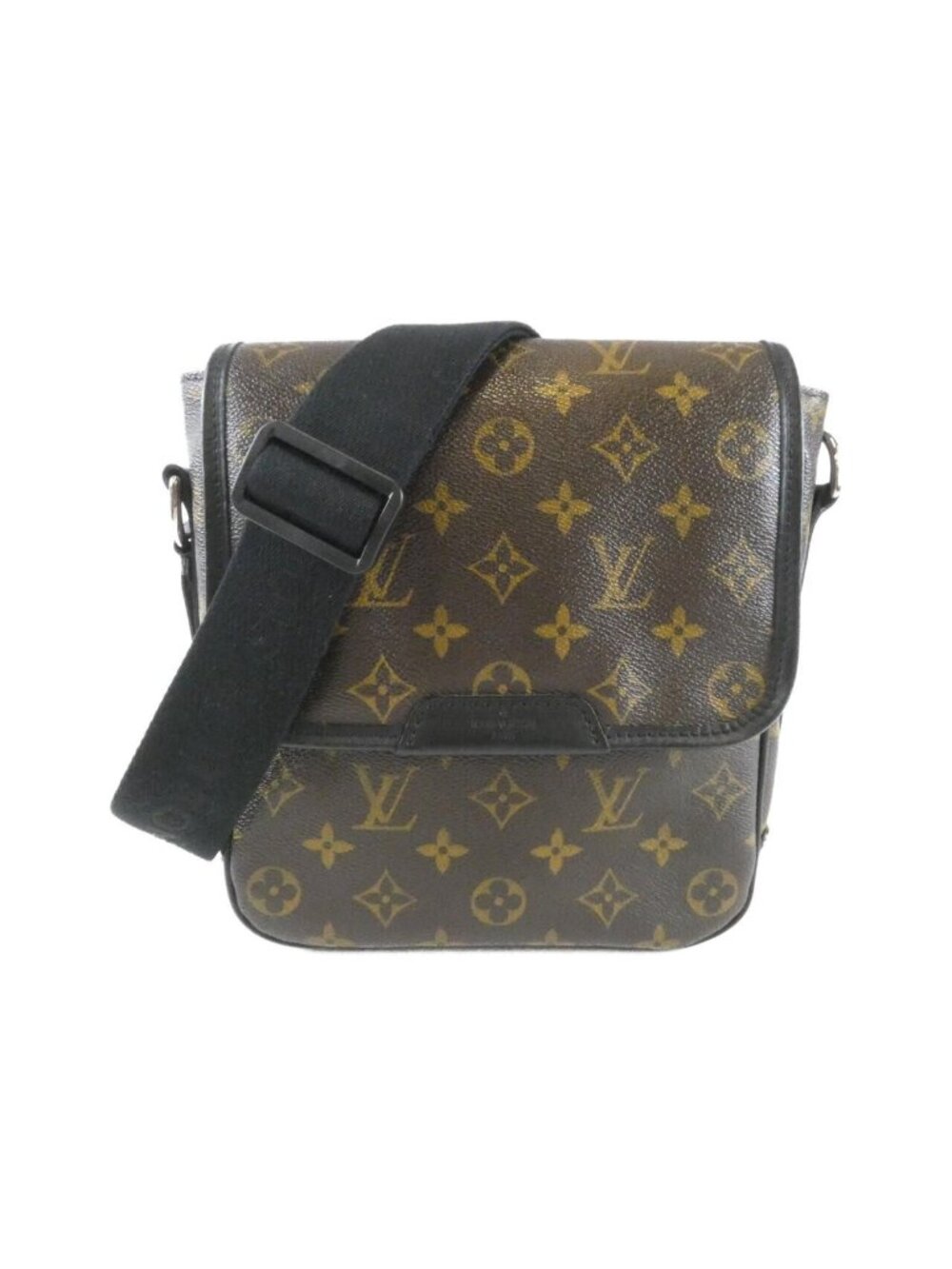 Louis Vuitton Monogram Macassar Bus PM Shoulder Bag